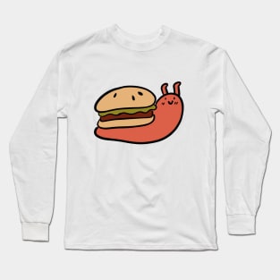 Hamburger Snail Long Sleeve T-Shirt